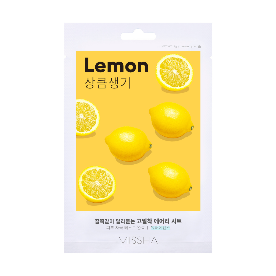 Airy Fit Sheet Mask Lemon
