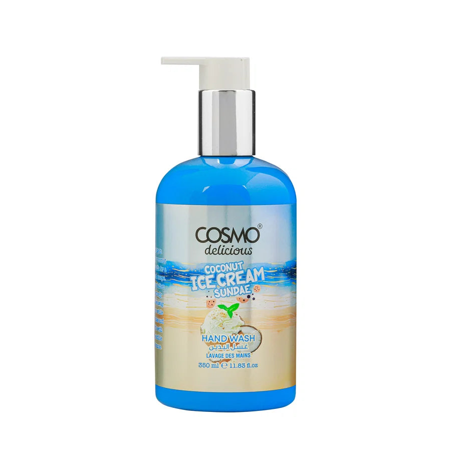 BODY HAND WASH COCONUT 350ML DELICIOUS