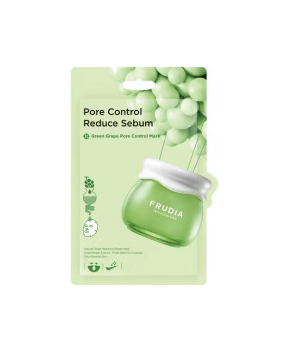Frudia Green Grape Mascarilla Control Poros 20 ml