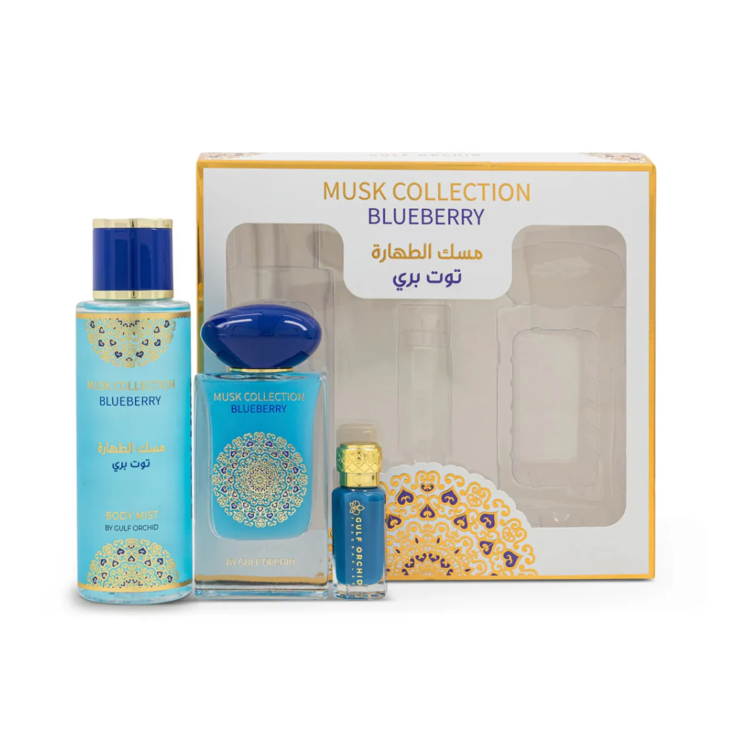 GIFT SET MUSK COLLECTION BLUEBERRY