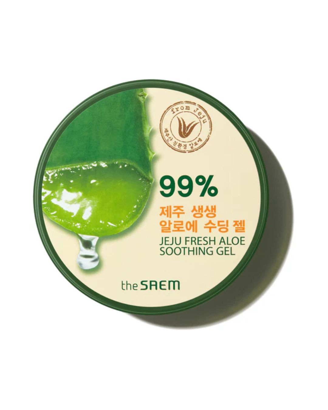 THE SAEM Jeju Fresh Gel Calmante Aloe 99% Frasco 300ml