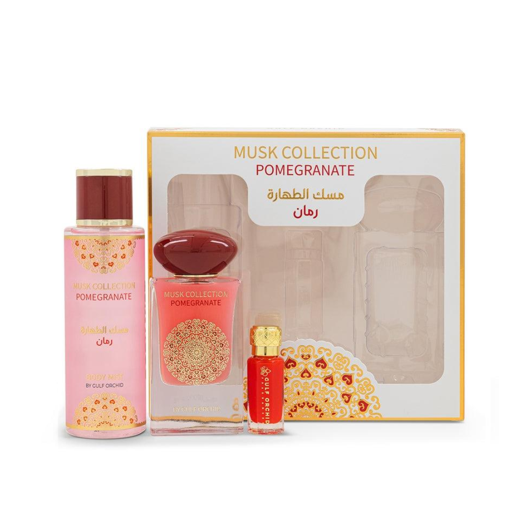 GIFT SET MUSK COLLECTION POMEGRANATE