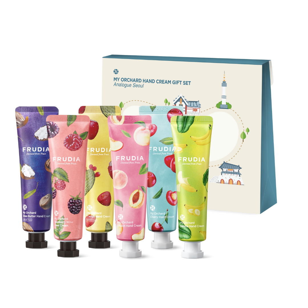 My Orchard Set Regalo Crema Manos Analogue Seoul 30g x 6 ud