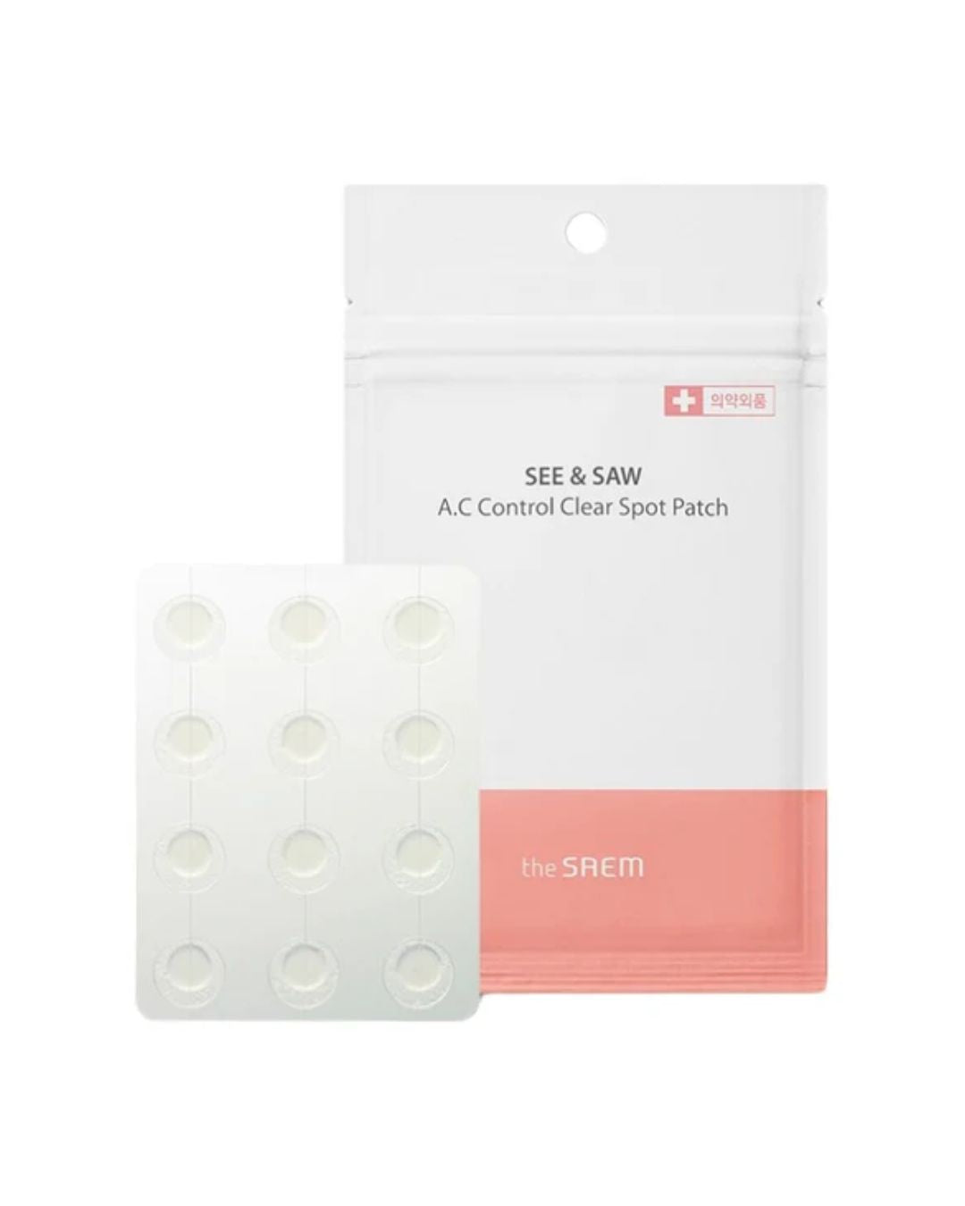 THE SAEM See & Saw A.C Control Clear Parches para granitos